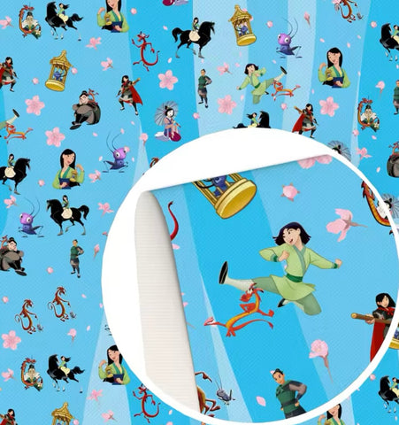 Mulan polyCotton Fabric Half Yard (18” x 55”)