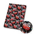 Racing Cars Adventures Polycotton Fabric - Half Yard (18” x 55”) 1930