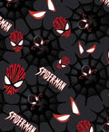 Marvel Avengers Spiderman Superhero character Polycotton Fabric - Half Yard (18” x 55”) 15012