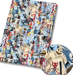 Nightmare Before Christmas polyCotton Fabric Half Yard (18” x 55”)