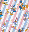 Disney Donald and Daisy Duck character Polycotton Fabric - Half Yard (18” x 55”) 48287