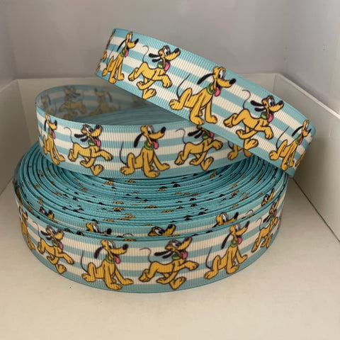 Pluto Grosgrain Ribbon