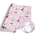 Scandi Woodland Friends Polycotton Fabric - Half Yard (18” x 55”) 90646