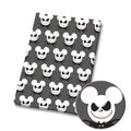 Spooky Holidays Skeleton Polycotton Fabric - Half Yard (18” x 55”) 203554