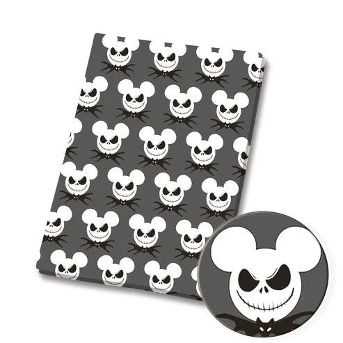 Spooky Holidays Skeleton Polycotton Fabric - Half Yard (18” x 55”) 203554