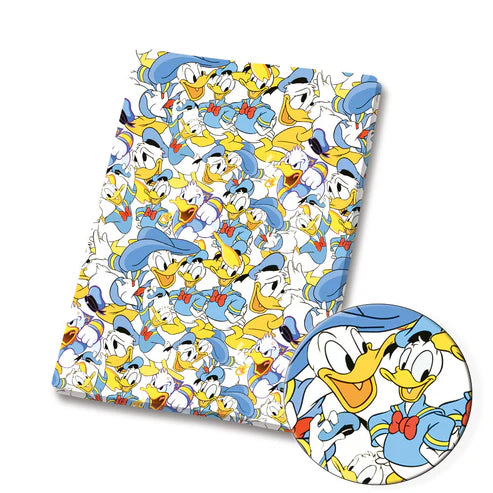 Grumpy Sailor Duck Polycotton Fabric - Half Yard (18” x 55”) 203555