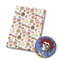 Rock Band Music Polycotton Fabric - Half Yard (18” x 55”) 203648