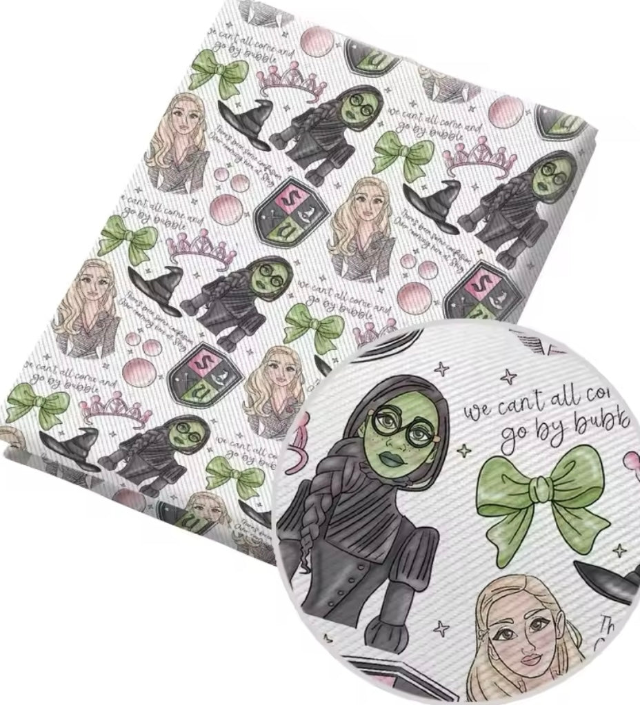 Emerald City Magic Polycotton Fabric - Half Yard (18” x 55”)