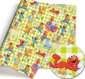 Sesame Street polyCotton Fabric Half Yard (18” x 55”)