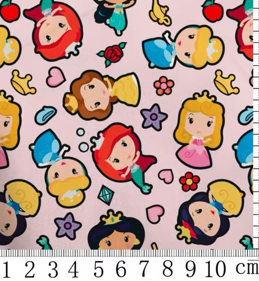 Princess polyCotton Fabric Half Yard (18” x 55”)