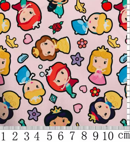 Princess polyCotton Fabric Half Yard (18” x 55”)