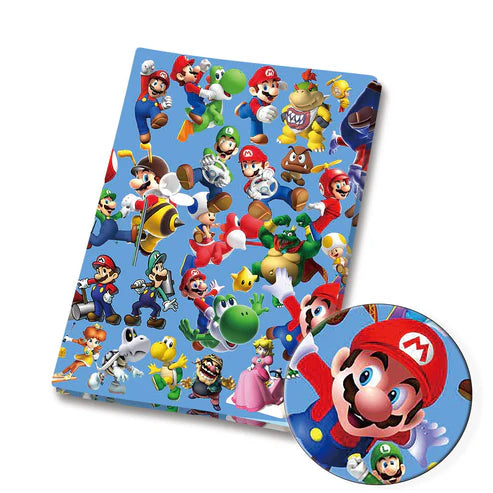 Plumber Brothers game Polycotton Fabric - Half Yard (18” x 55”) 23860