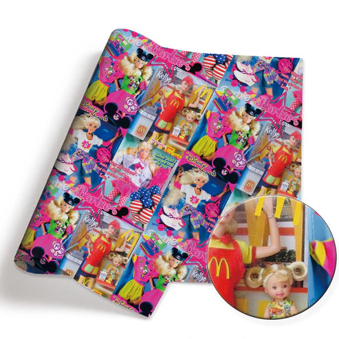 Dreamhouse doll Polycotton Fabric - Half Yard (18” x 55”) 23865