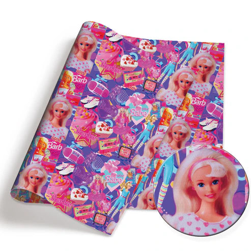 Dreamhouse doll Polycotton Fabric - Half Yard (18” x 55”) 23867