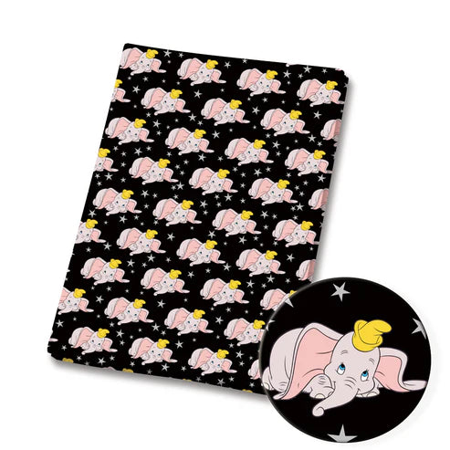Flying Elephant Adventures Polycotton Fabric - Half Yard (18” x 55”) 23868