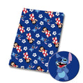 Cheeky Blue alien Polycotton Fabric - Half Yard (18” x 55”) 23900