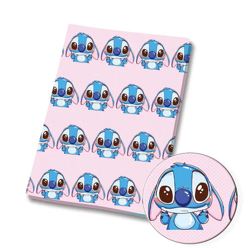 Cheeky Blue alien Polycotton Fabric - Half Yard (18” x 55”) 23903