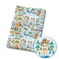 Classic Mouse Friends Theme Park Polycotton Fabric - Half Yard (18” x 55”) 2412