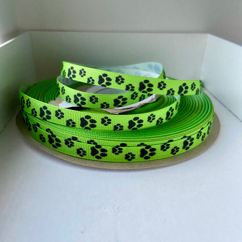 Paws Grosgrain Ribbon