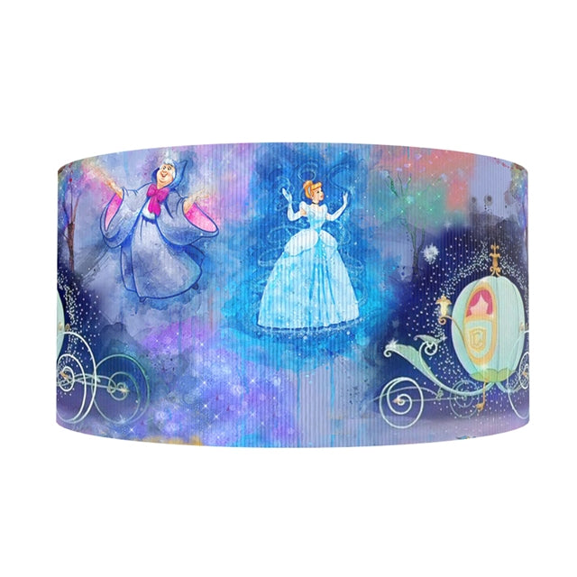 Glass Slipper Princess Grosgrain Ribbon 125318