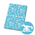 Classic Mouse Friends palm Trees Polycotton Fabric - Half Yard (18” x 55”) 2650