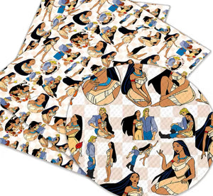 Pocahontas polyCotton Fabric Half Yard (18” x 55”)