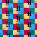 Harry Potter Hogwarts Cotton Fabric - Half Yard (18” x 55”)