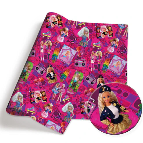 Dreamhouse doll Polycotton Fabric - Half Yard (18” x 55”) 2732