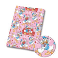 Sailor and fancy girl Duck Polycotton Fabric - Half Yard (18” x 55”) 228098