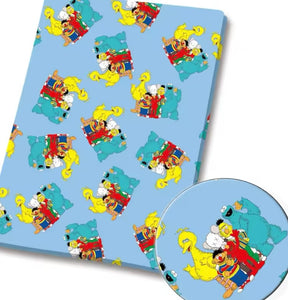 Sesame Street polyCotton Fabric Half Yard (18” x 55”)