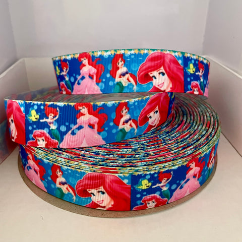 Little Mermaid Grosgrain Ribbon