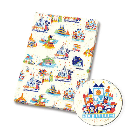 Classic Mouse Friends Theme Park Polycotton Fabric - Half Yard (18” x 55”) 2878