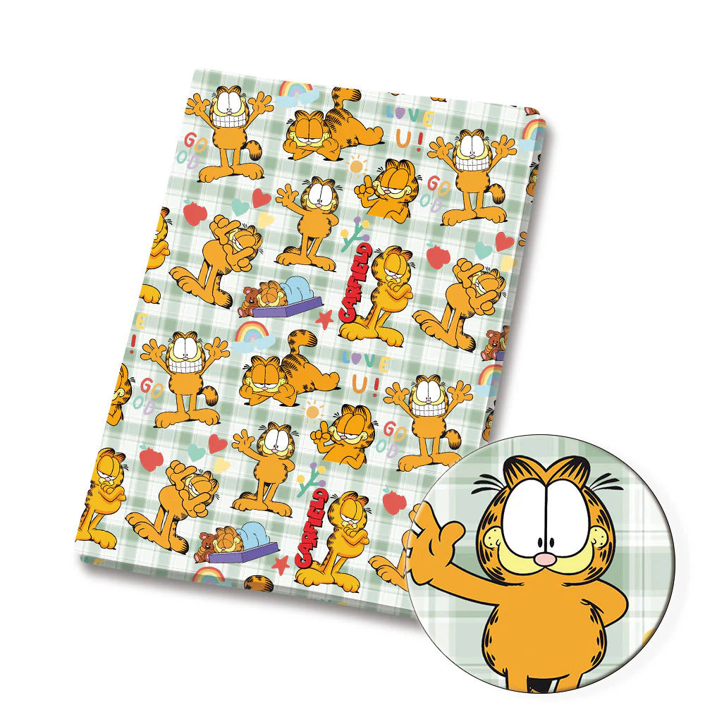 Garfield retro cat cartoon polyCotton Fabric Half Yard (18” x 55”) 90456