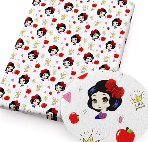 Snow White Polycotton Fabric Half Yard (18” x 50”)