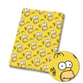 Yellow Cartoon Family Polycotton Fabric - Half Yard (18” x 55”) 36274