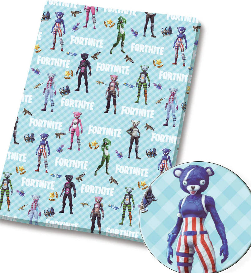 Fortnite polyCotton Fabric Half Yard (18” x 55”) 1288