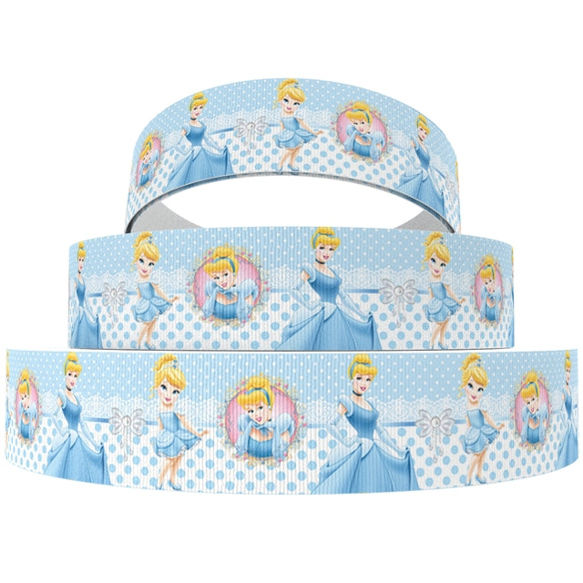Glass Slipper Princess Grosgrain Ribbon 1168811