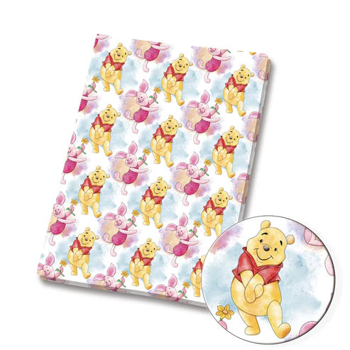 Honey Bear Polycotton Fabric - Half Yard (18” x 55”) 32516
