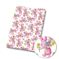 Honey Bear Pig Friend Polycotton Fabric - Half Yard (18” x 55”) 32518
