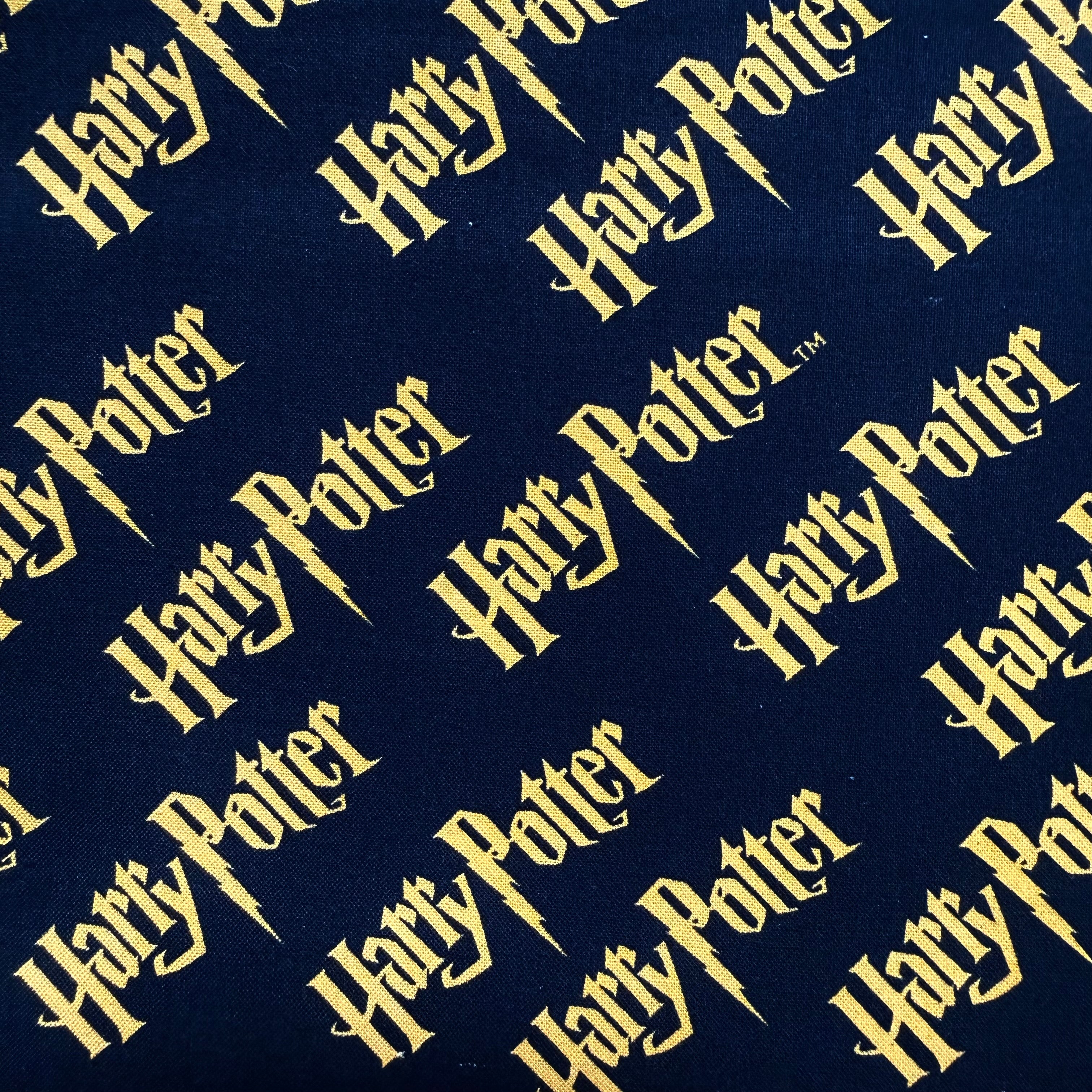 Harry Potter Cotton Fabric - Half Yard (18” x 55”)