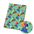 Honey bear Friends Polycotton Fabric - Half Yard (18” x 55”) 355325