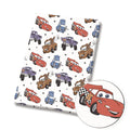Racing Cars Adventures Polycotton Fabric - Half Yard (18” x 55”) 35351