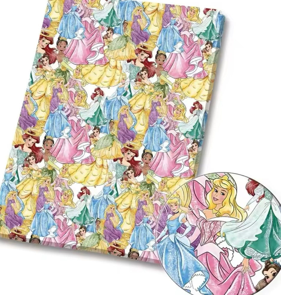 Princess polyCotton Fabric Half Yard (18” x 55”)