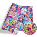 Dreamhouse doll Polycotton Fabric - Half Yard (18” x 55”) 3570