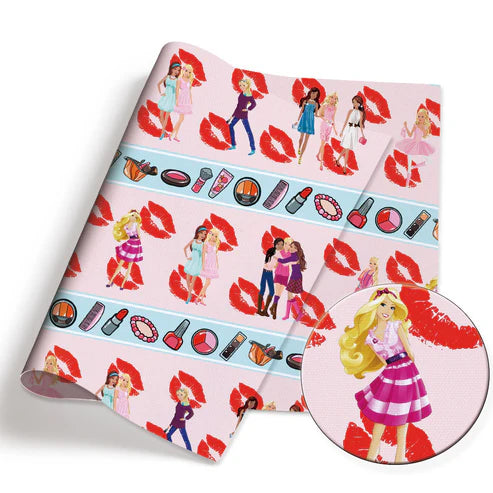 Dreamhouse doll Polycotton Fabric - Half Yard (18” x 55”) 3571