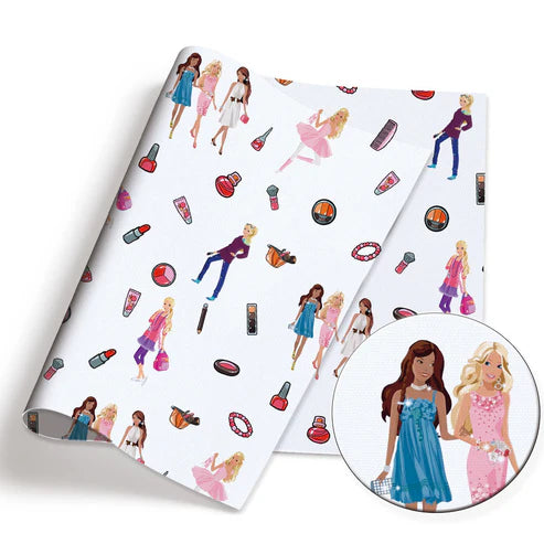 Dreamhouse doll Polycotton Fabric - Half Yard (18” x 55”) 3572