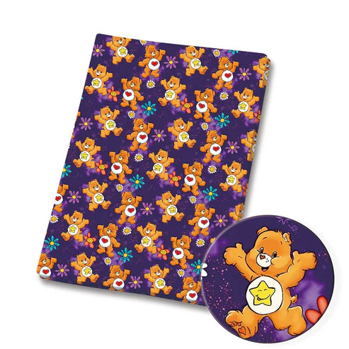 Bear Friends Halloween Polycotton Fabric - Half Yard (18” x 55”) 3637