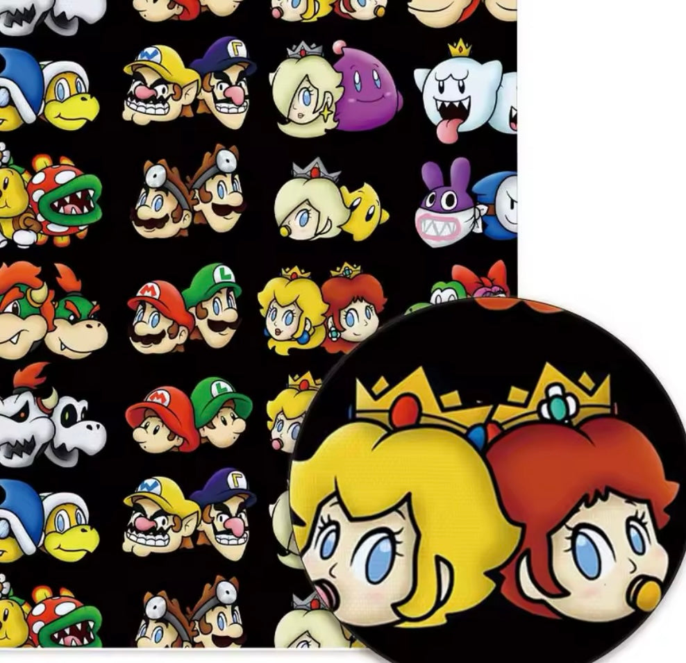Mario polyCotton Fabric Half Yard (18” x 55”)