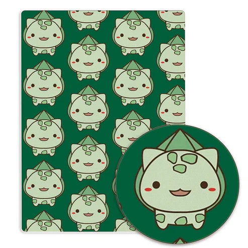 Pocket Creatures Polycotton Fabric - Half Yard (18” x 55”) 37102