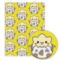 Pocket Creatures Polycotton Fabric - Half Yard (18” x 55”) 37104